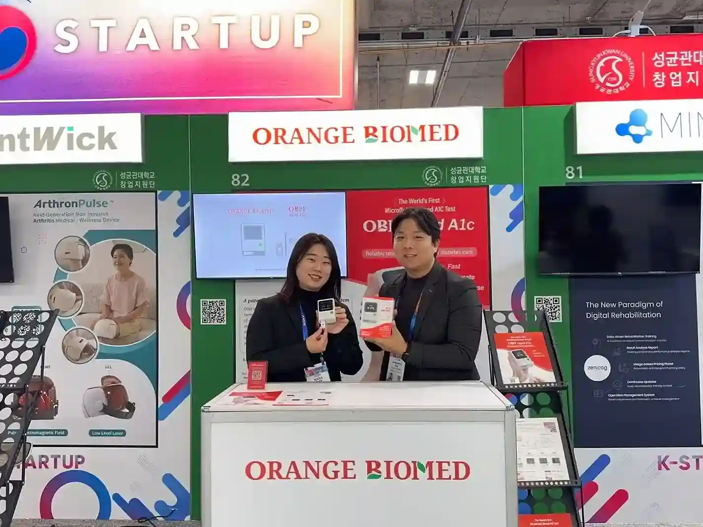 Presenting OBM rapid A1c at Consumer Electronics Show 2025